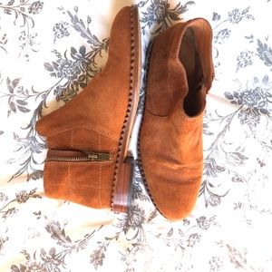 Marc by Marc Jacobs Chestnut Suede Bootie
